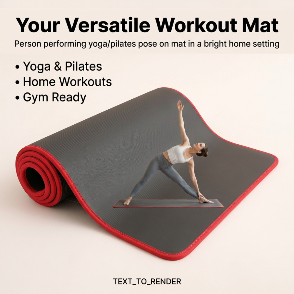 10MM Extra Thick Yoga Mat High - Yoga Fitness World บทวิจารณ์และราคา