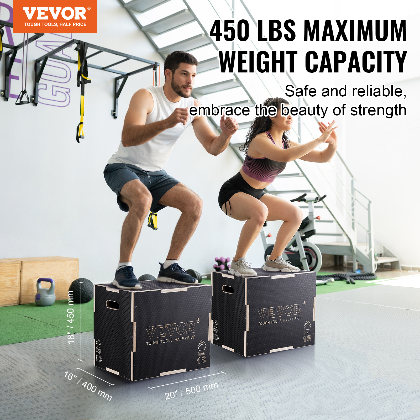VEVOR 3 In 1 Plyometric Jump B - Plyo Jump Box บทวิจารณ์และราคา