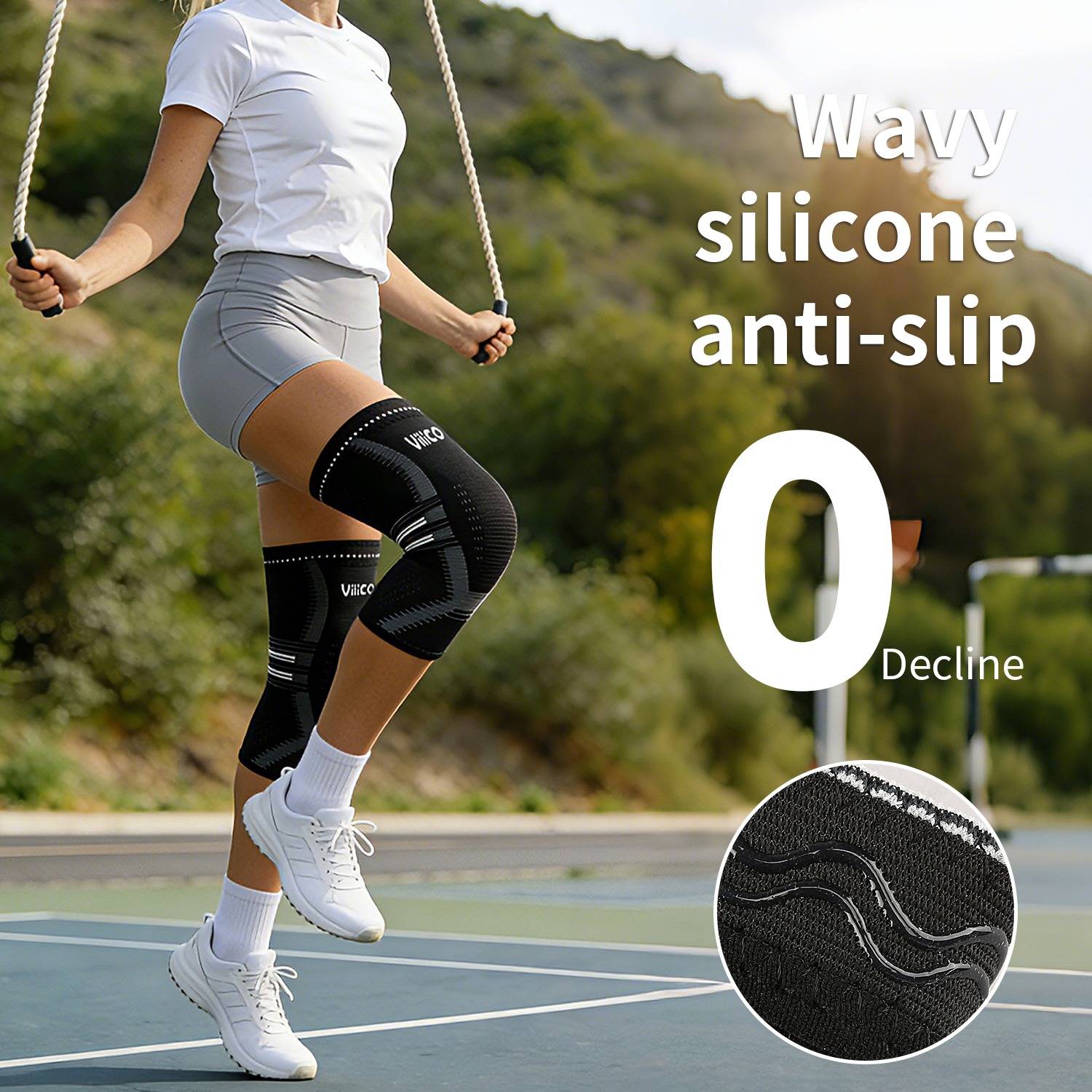 1PCS Knee Brace for Women & Me - Knee Sleeve Compression บทวิจารณ์และราคา