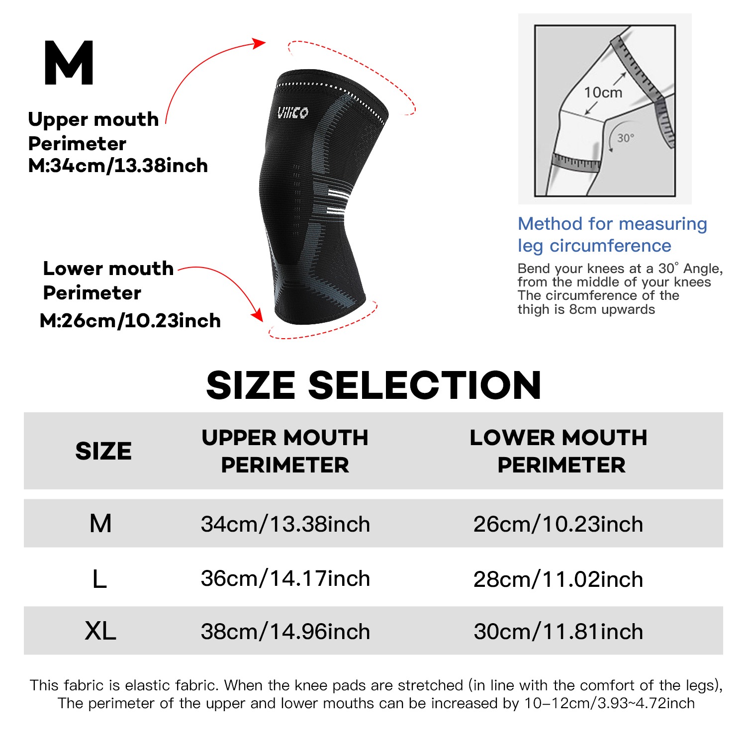 1PCS Knee Brace for Women & Me - Knee Sleeve Compression บทวิจารณ์และราคา