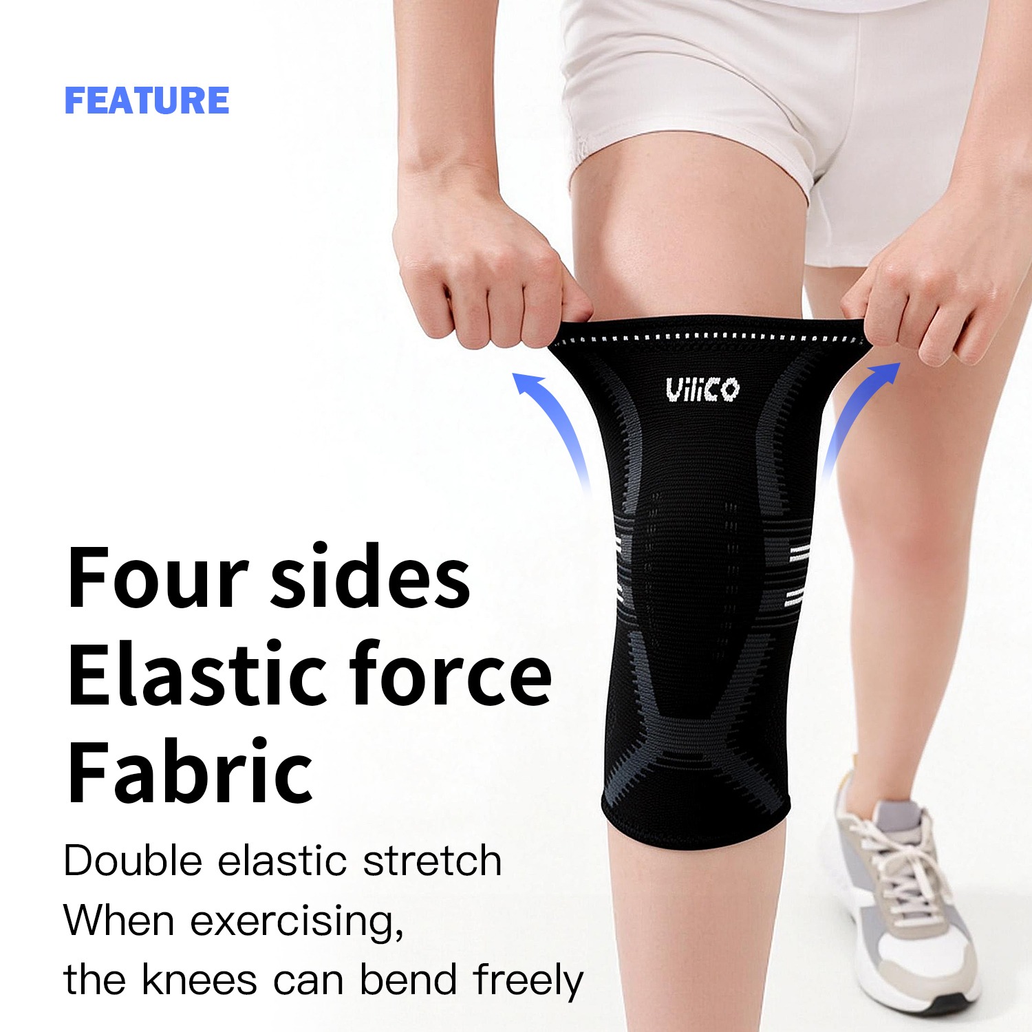 1PCS Knee Brace for Women & Me - Knee Sleeve Compression บทวิจารณ์และราคา