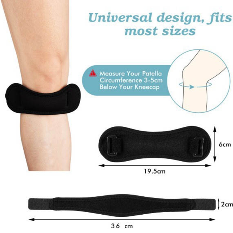 Knee Patellar Tendon Knee Supp - Knee Sleeve Compression บทวิจารณ์และราคา