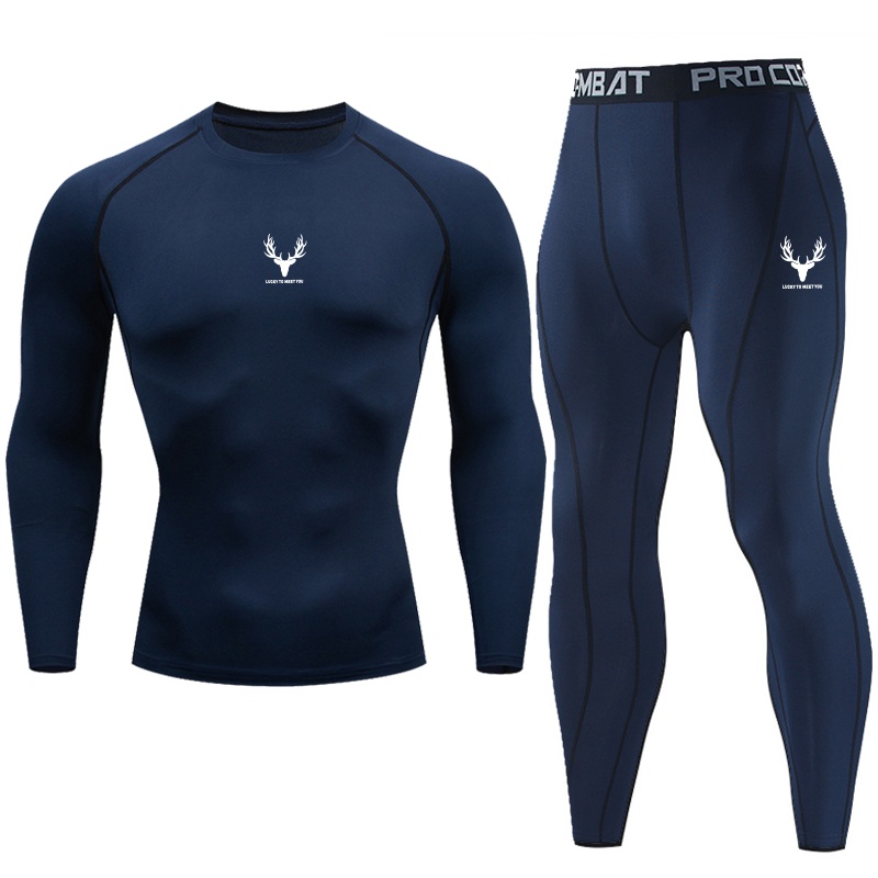 Men's tight fitting sportswear - Yoga Fitness Gym บทวิจารณ์และราคา