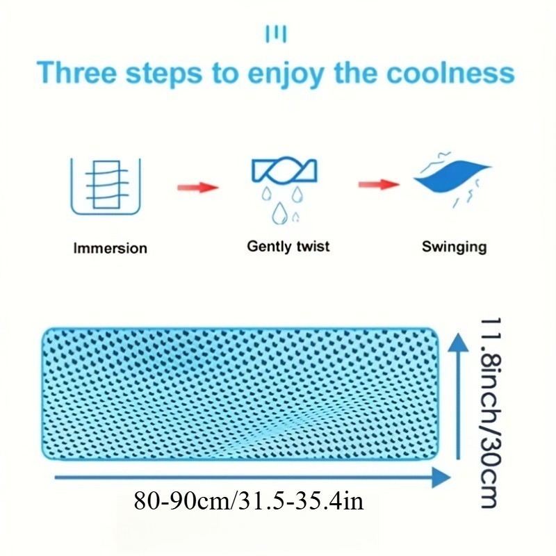 Cooling Sports Towel,Quick Dry - Yoga Fitness Gym บทวิจารณ์และราคา