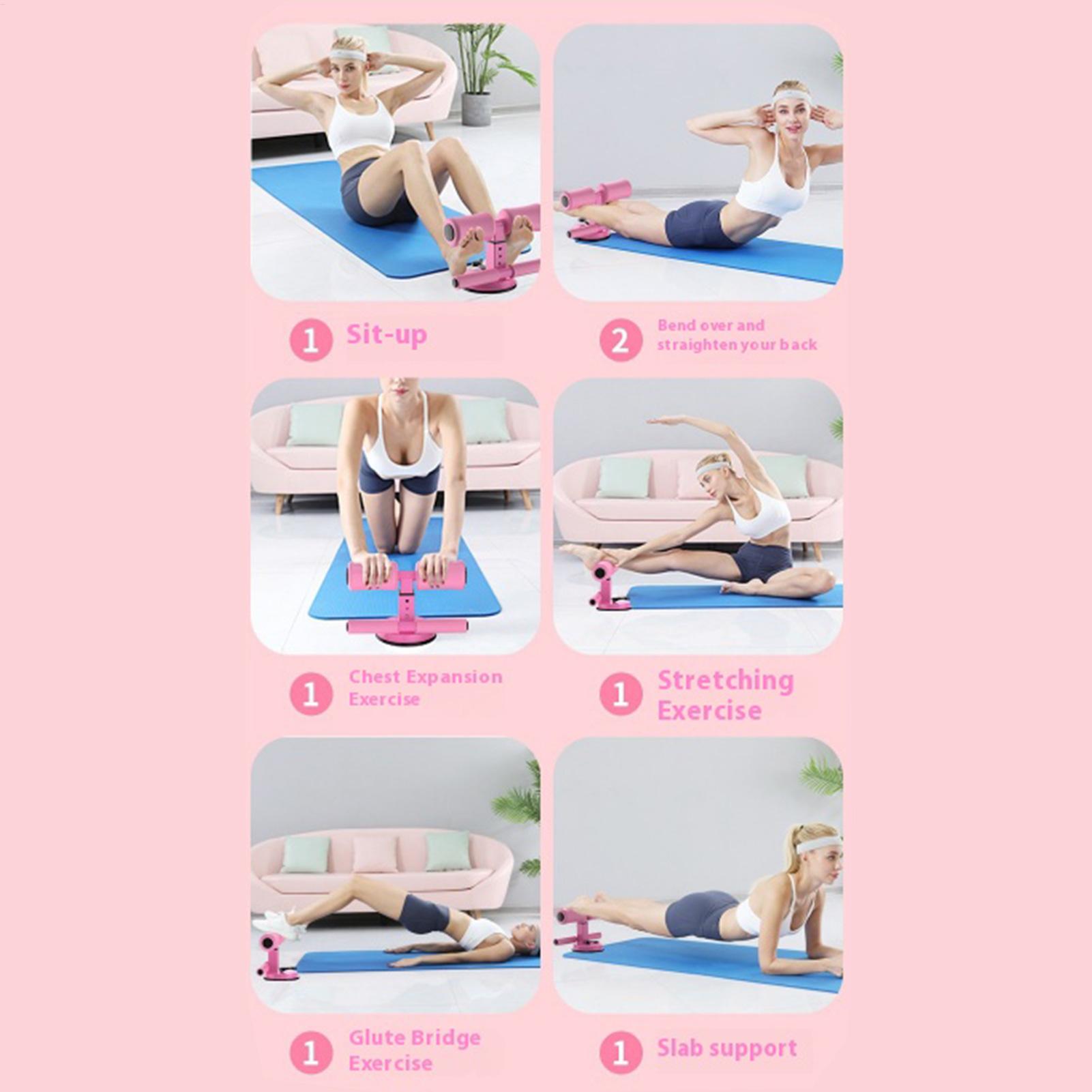 Sit Up Floor Bar Adjustable Si - Sit Up Bar Floor บทวิจารณ์และราคา