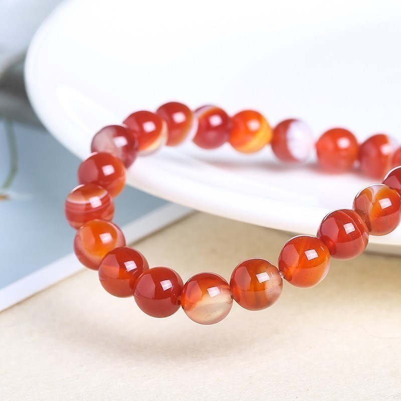 JD Natural Stone Beads Red Str - Yoga Fitness Tracker บทวิจารณ์และราคา